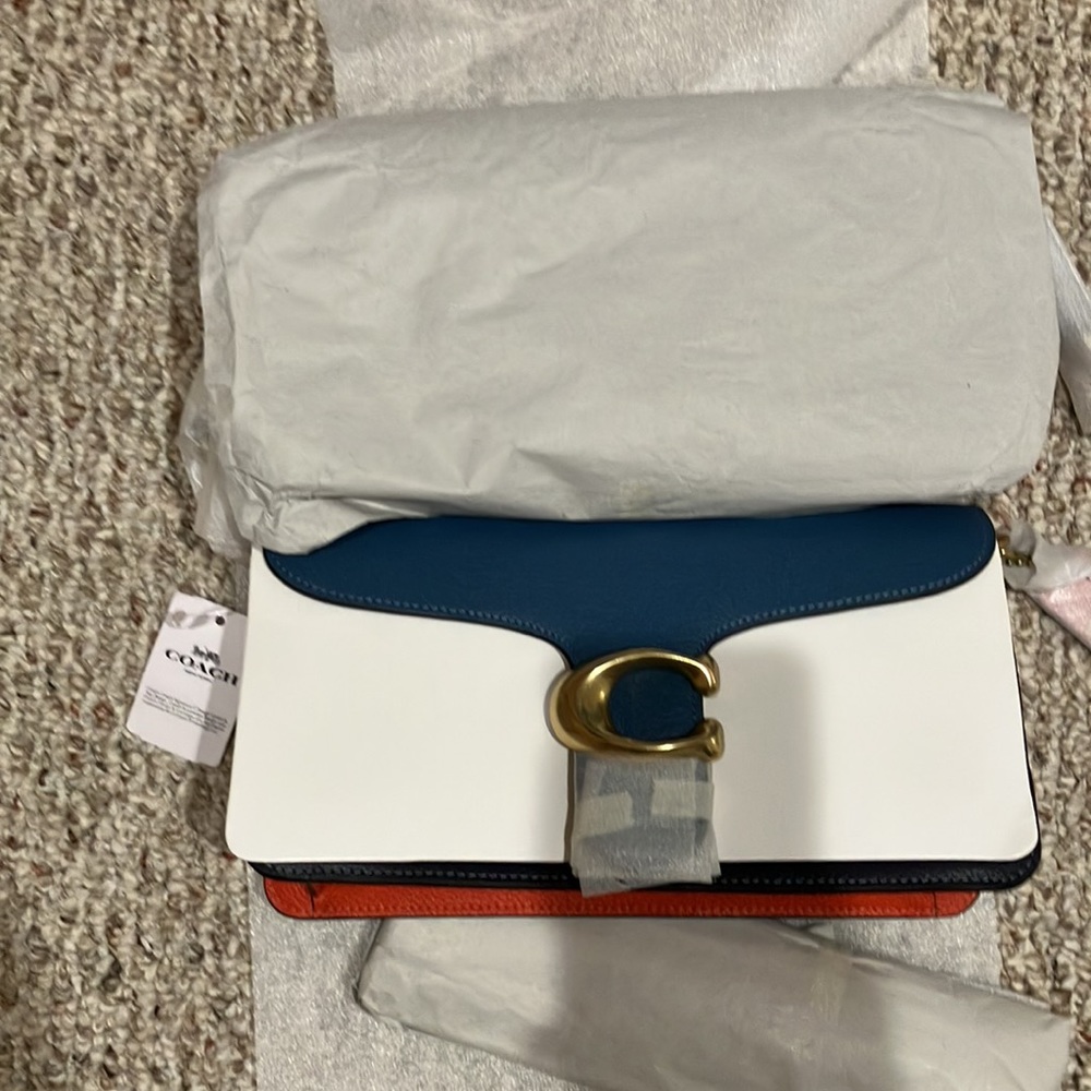 Coach Tabby Shoulder Bag 26 In Colorblock 76105 - Picture 10 of 13